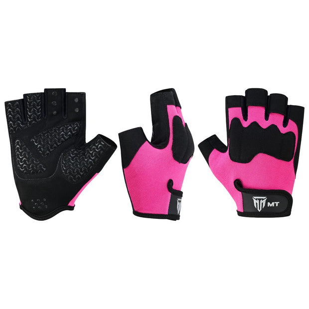 MT Gym Gloves for Men & Women – Leather Weight Lifting Workout Fitness Exercise Gloves | Sizes S–2XL