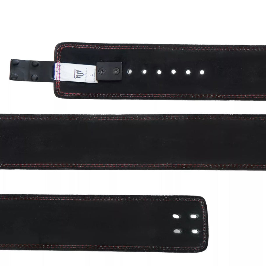 MT 10mm Genuine Leather Lever Weight Lifting Belt