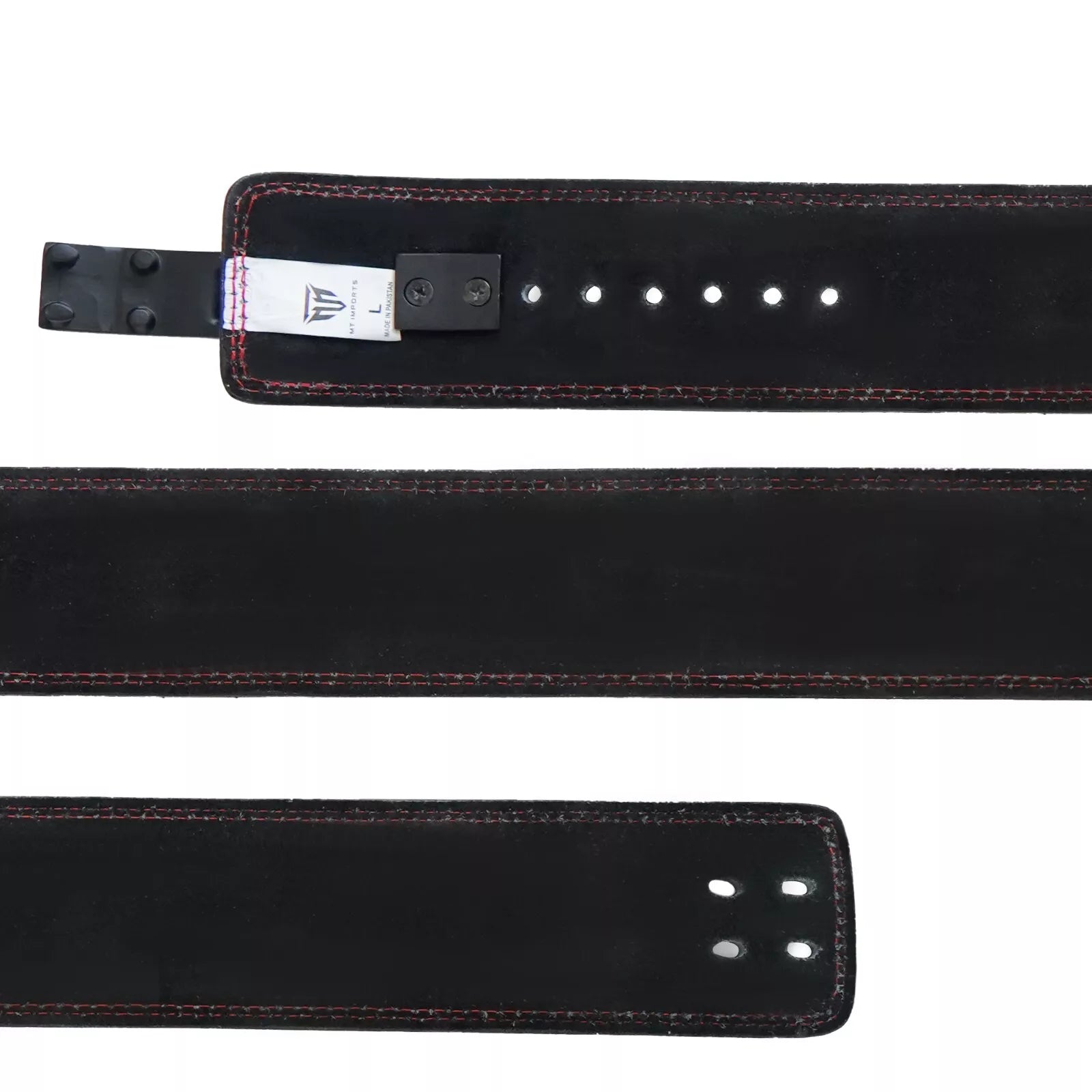 MT 10mm Genuine Leather Lever Weight Lifting Belt
