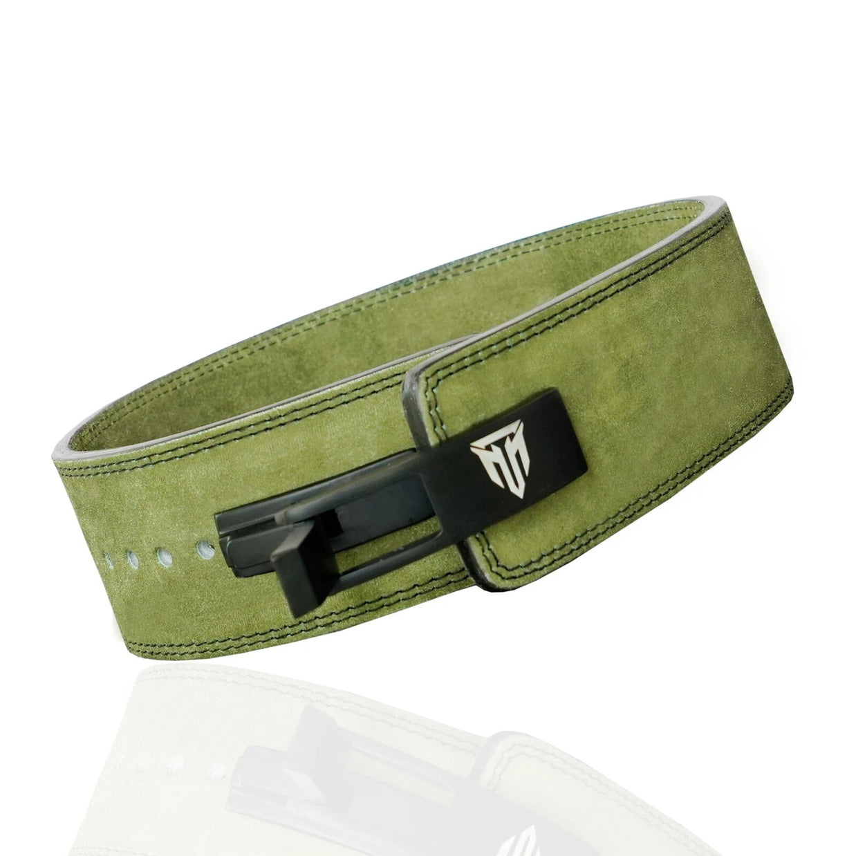 MT 10mm Genuine Leather Lever Belt | Premium Powerlifting & Weightlifting Gym Belt for Men & Women