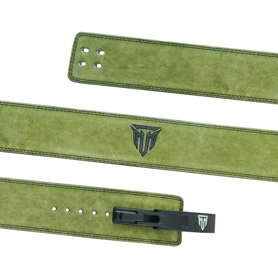 MT 10mm Genuine Leather Lever Weight Lifting Belt
