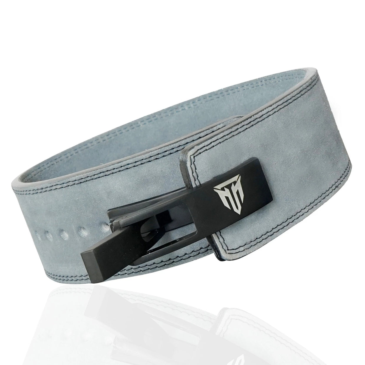 MT 10mm Genuine Leather Lever Belt | Premium Powerlifting & Weightlifting Gym Belt for Men & Women