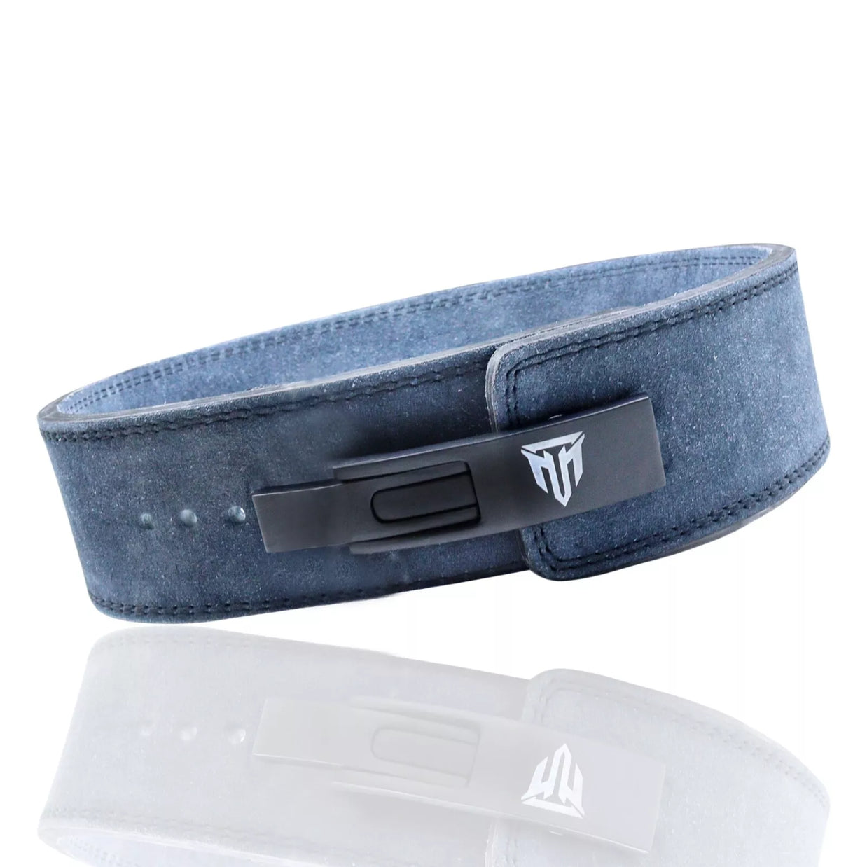 MT 10mm Genuine Leather Lever Belt | Premium Powerlifting & Weightlifting Gym Belt for Men & Women