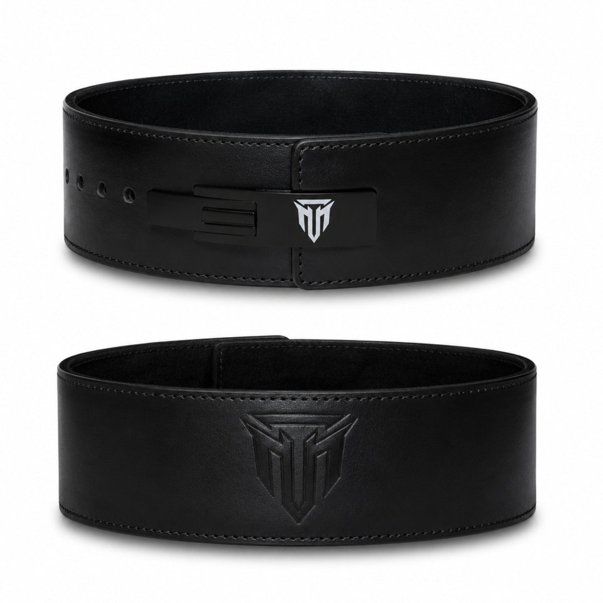 MT 13mm Genuine Leather Lever Belt | Powerlifting & Weightlifting Gym Belt for Men & Women
