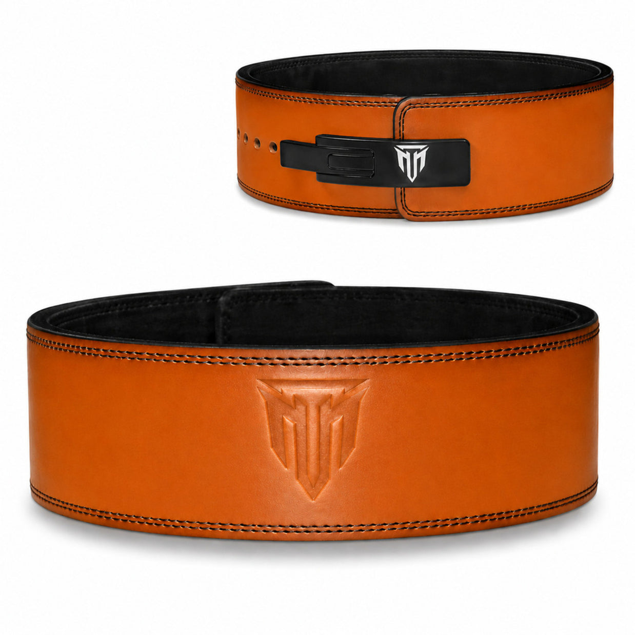 MT 13mm Genuine Leather Lever Belt | Powerlifting & Weightlifting Gym Belt for Men & Women