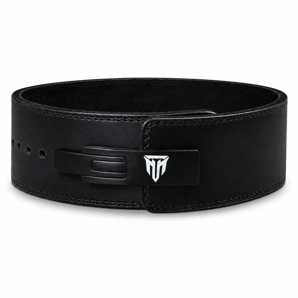 MT 13mm Genuine Leather Lever Belt | Powerlifting & Weightlifting Gym Belt for Men & Women