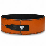 MT 13mm Genuine Leather Lever Belt | Powerlifting & Weightlifting Gym Belt for Men & Women