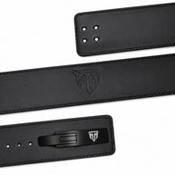 MT 13mm Genuine Leather Lever Belt | Powerlifting & Weightlifting Gym Belt for Men & Women