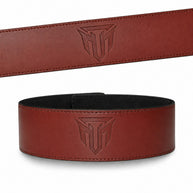 MT 13mm Genuine Leather Lever Belt | Powerlifting & Weightlifting Gym Belt for Men & Women