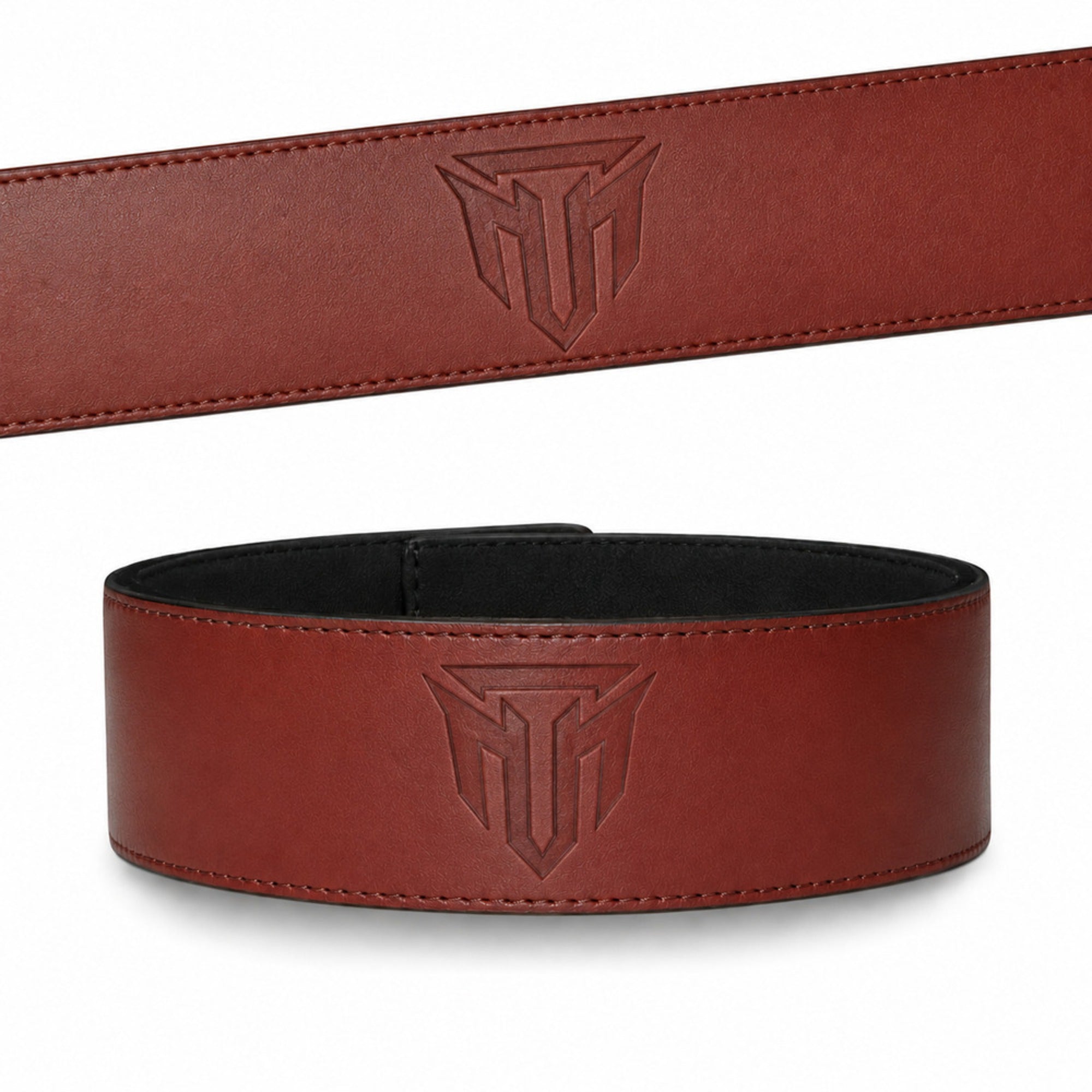 MT 13mm Genuine Leather Lever Belt | Powerlifting & Weightlifting Gym Belt for Men & Women