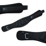 MT 6 inch Curved Weightlifting Belt - Padded Wide Back Support Gym Belt