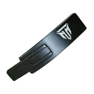 MT lever buckle replacement in black, front view