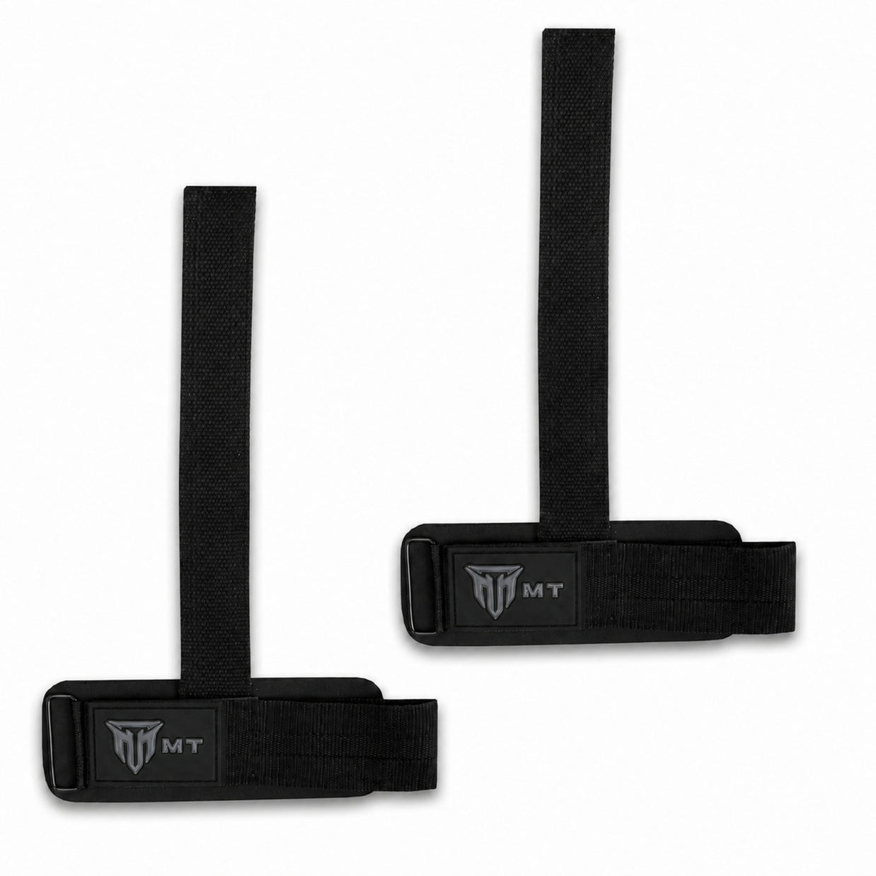MT Pro weightlifting strap in black, angle view 2