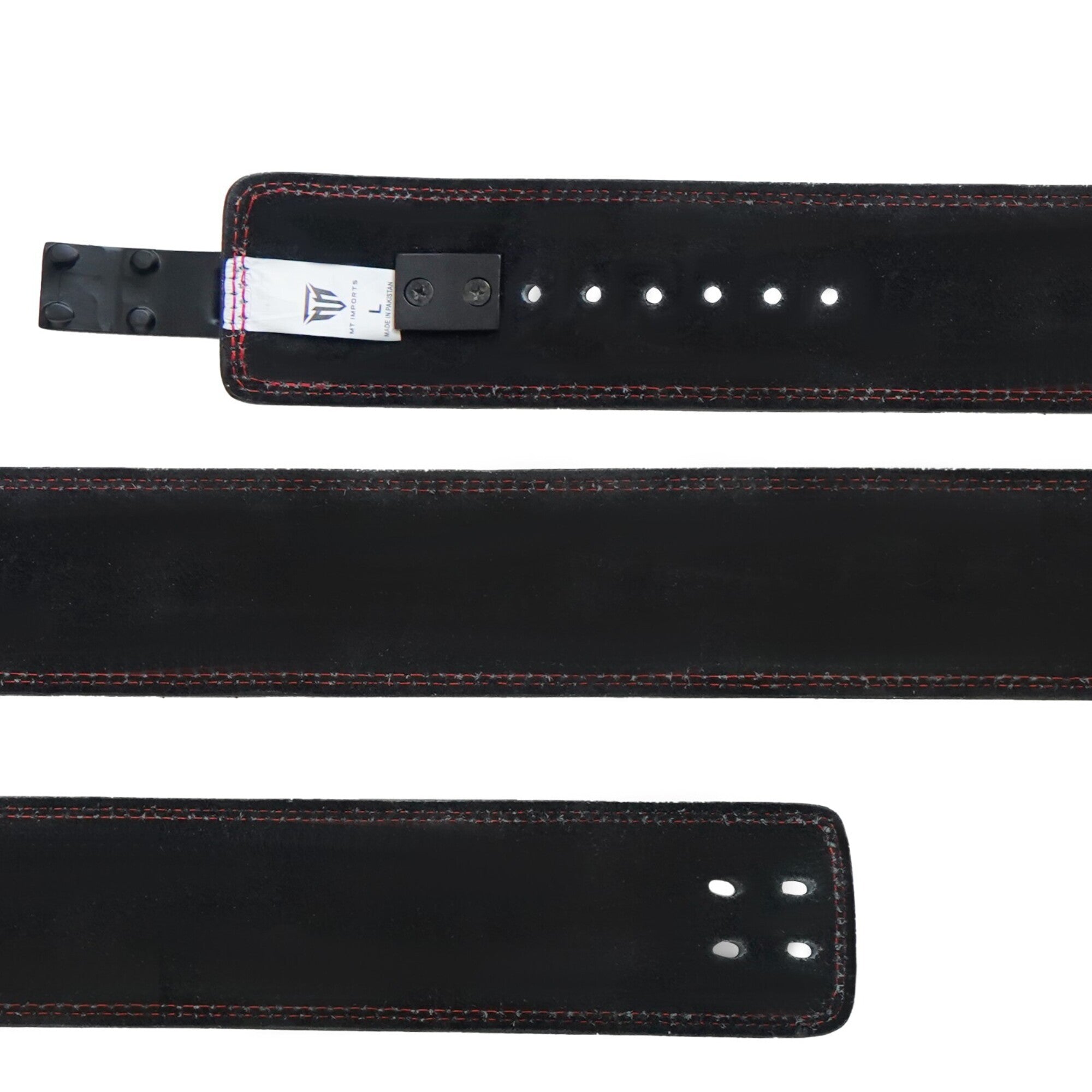 MT 10mm Genuine Leather Lever Belt | Premium Powerlifting & Weightlifting Gym Belt for Men & Women