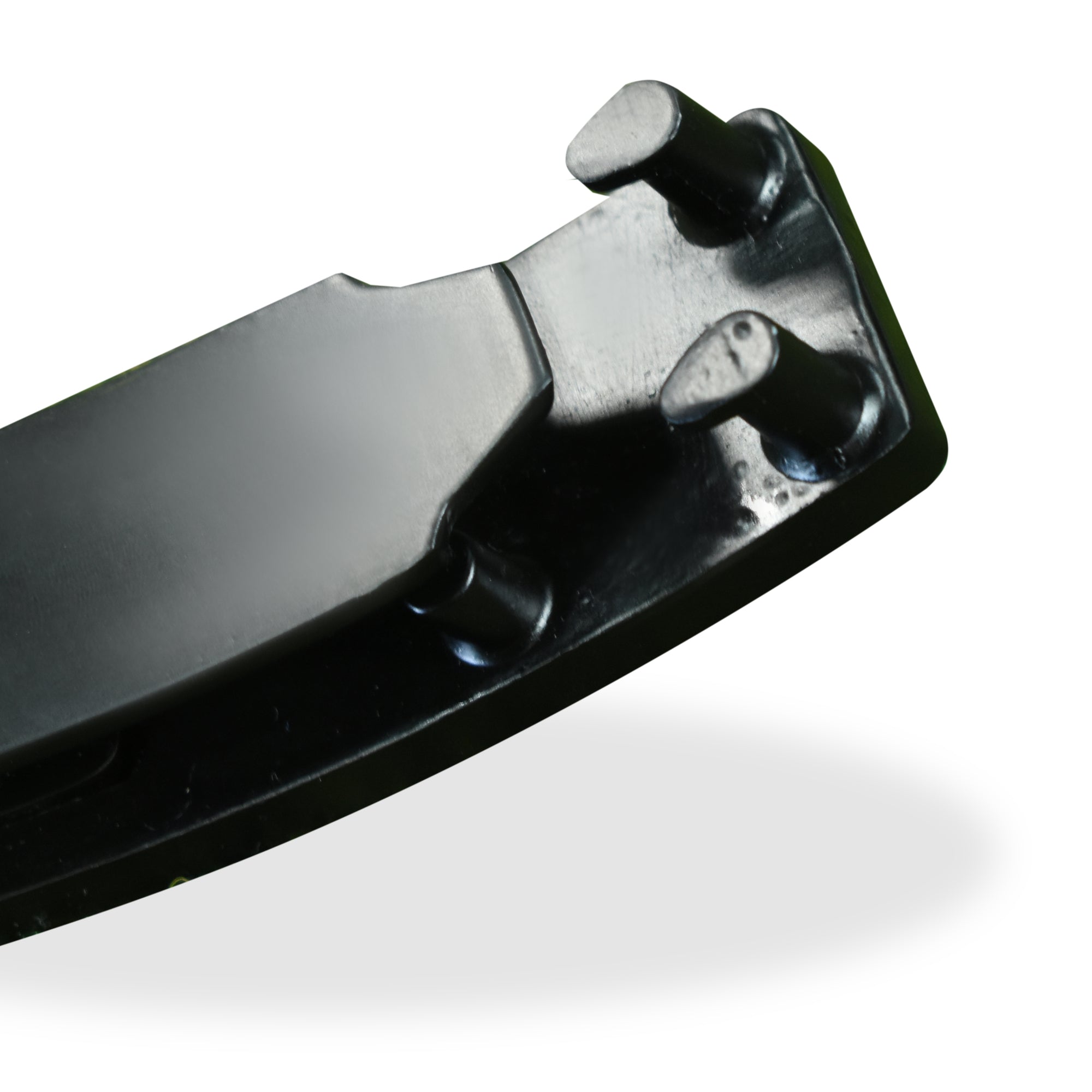 MT lever buckle replacement in black, angle view 4