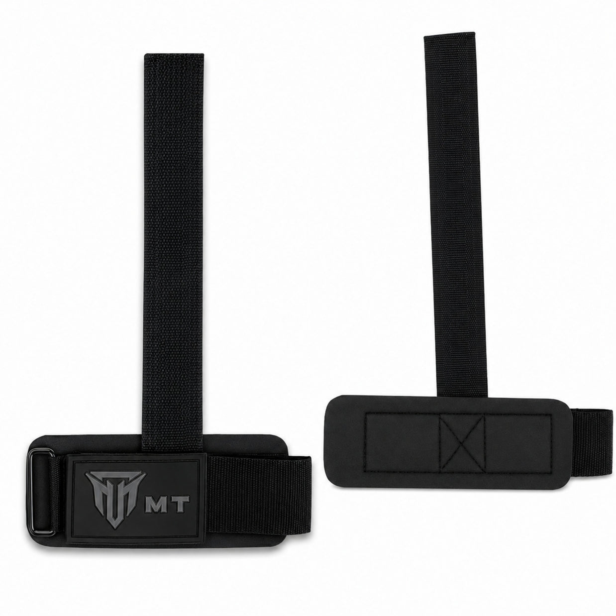 MT Pro weightlifting strap in black, angle view 5