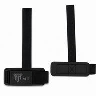 MT Pro weightlifting strap in black, angle view 5