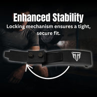 MT lever buckle replacement in black, infographic detail 4