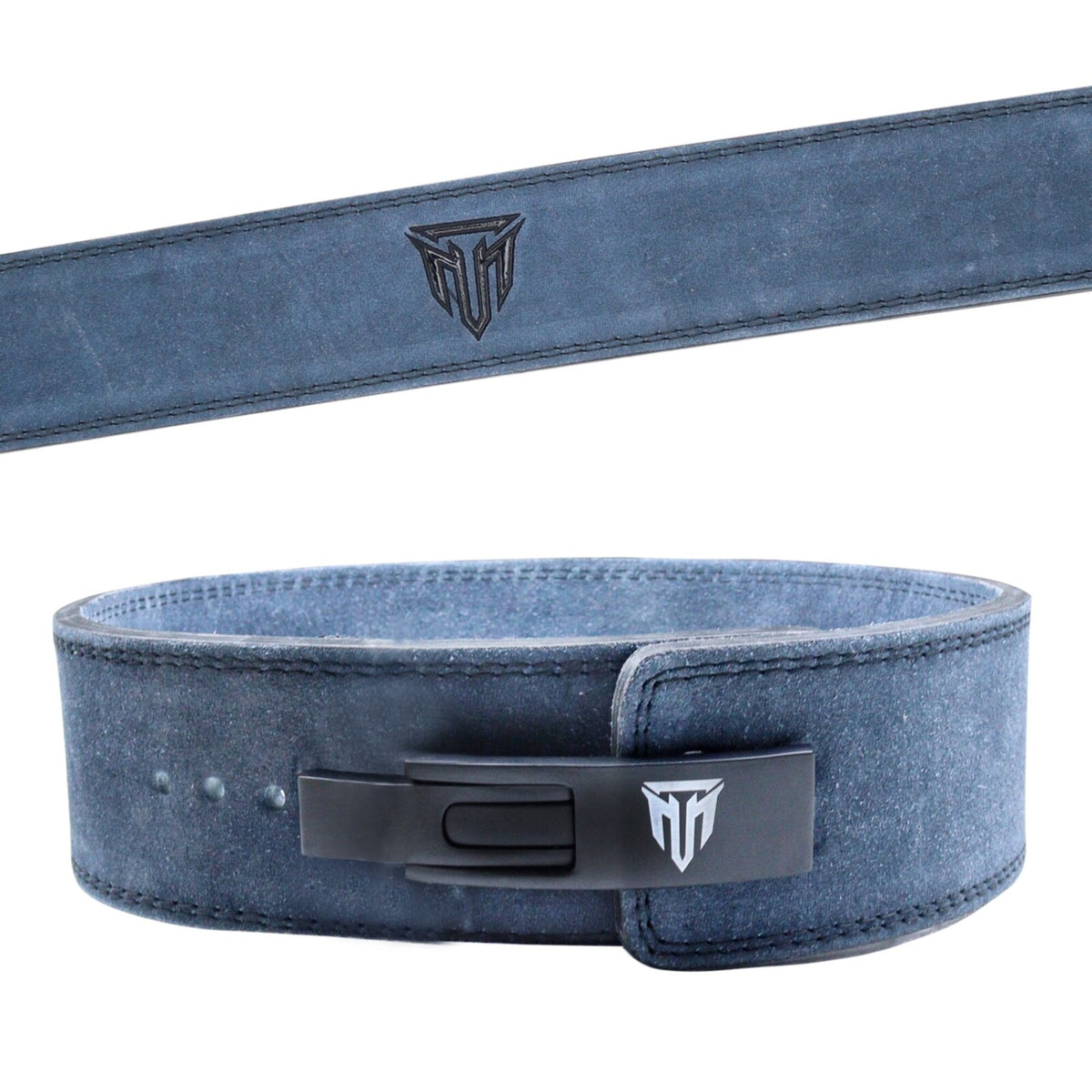 MT 10mm Genuine Leather Lever Belt | Premium Powerlifting & Weightlifting Gym Belt for Men & Women