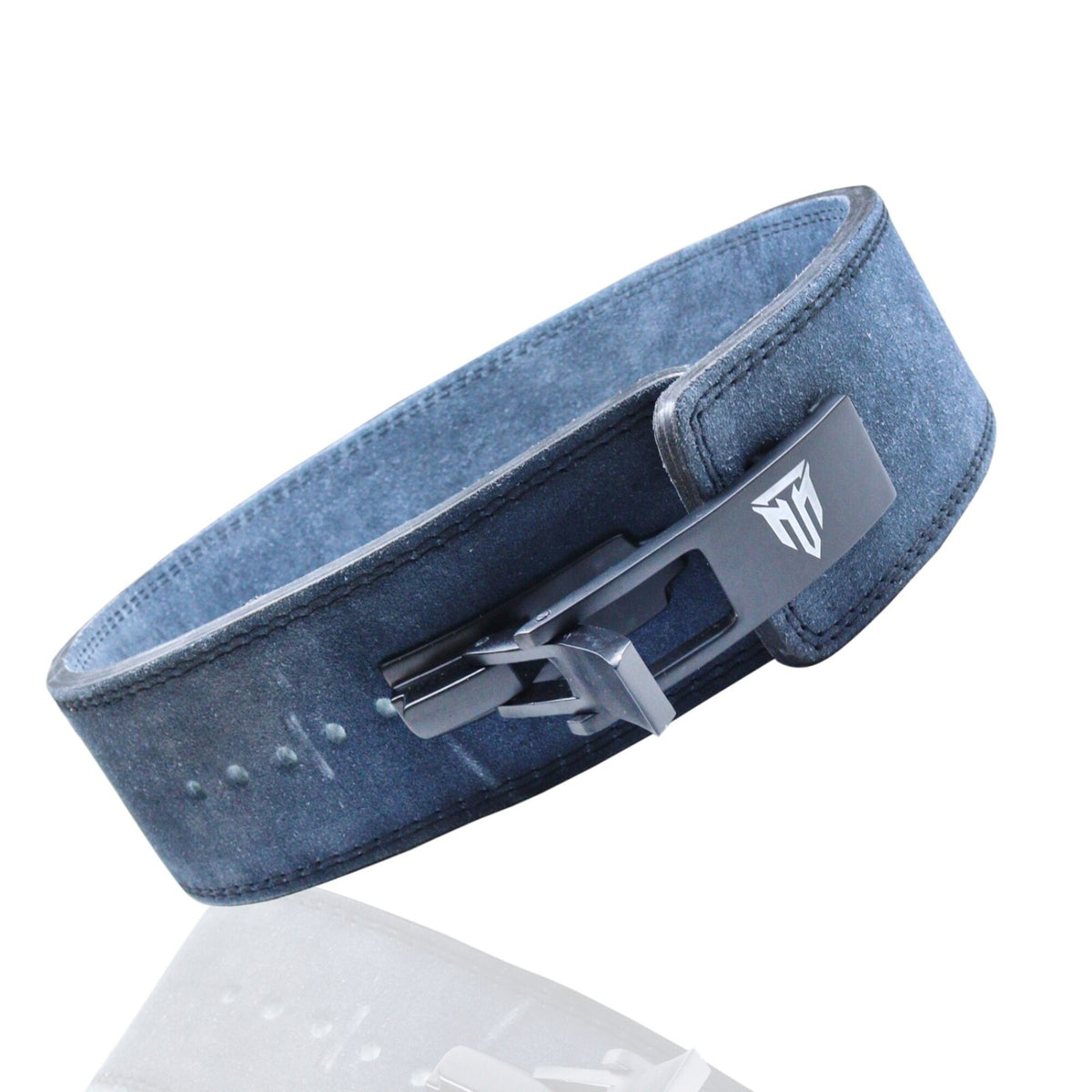 MT 10mm Genuine Leather Lever Belt | Premium Powerlifting & Weightlifting Gym Belt for Men & Women