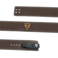 MT 10mm Genuine Leather Lever Belt | Premium Powerlifting & Weightlifting Gym Belt for Men & Women