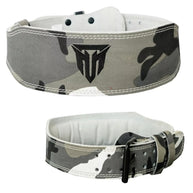 MT 4 Inch Weight Lifting Belt | Leather Back Support Belt for Gym, Powerlifting & Bodybuilding