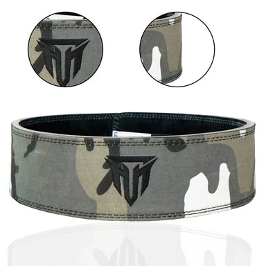 MT 10mm Genuine Leather Lever Belt | Premium Powerlifting & Weightlifting Gym Belt for Men & Women