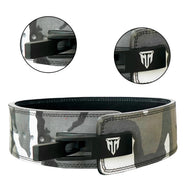 MT 10mm Genuine Leather Lever Belt | Premium Powerlifting & Weightlifting Gym Belt for Men & Women