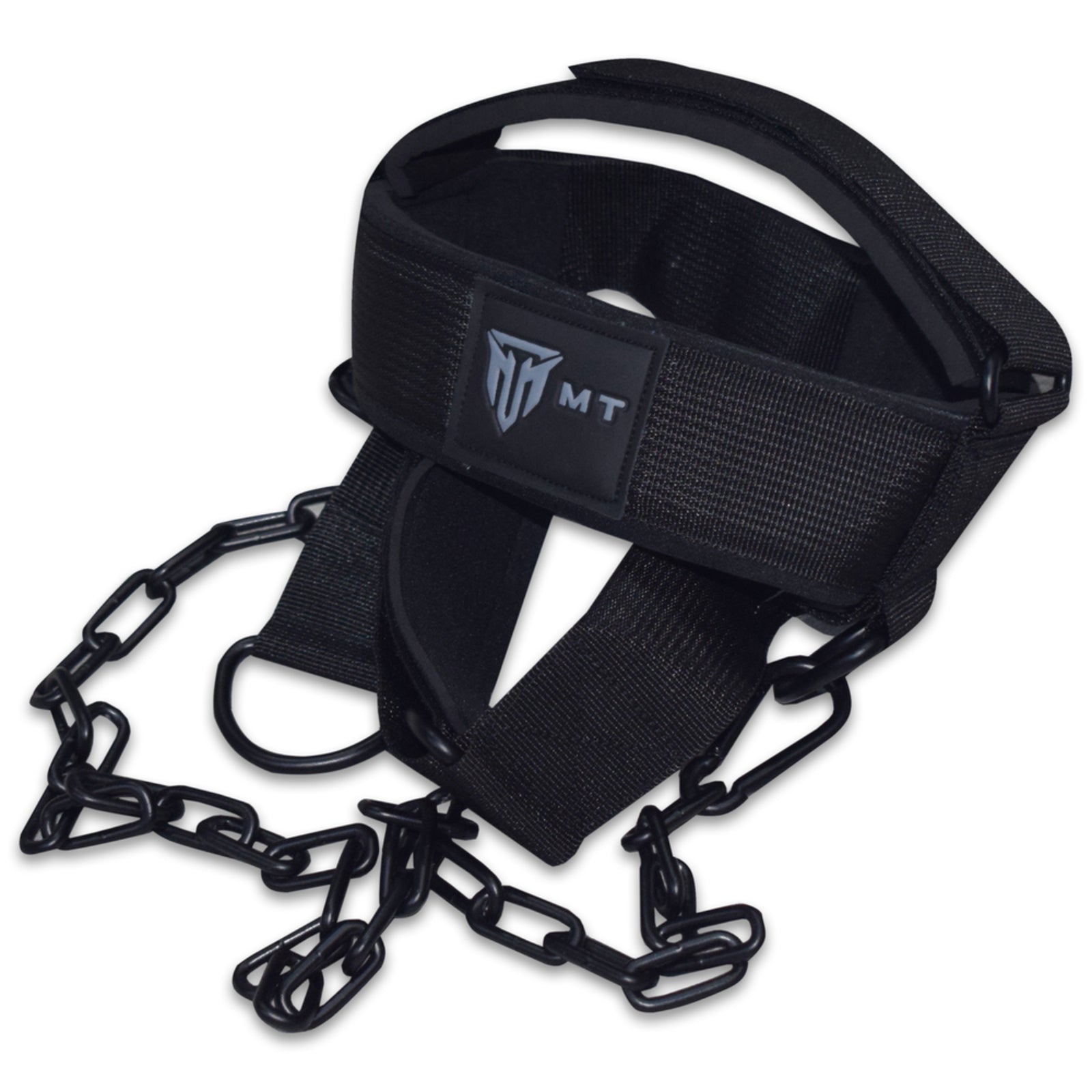 MT Head Harness for Neck Training | Double Padded Weight Lifting Neck Harness Workout Straps for Men & Women