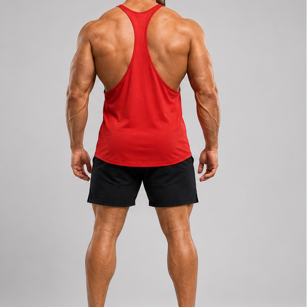 Red Top Tank for Men and Women
