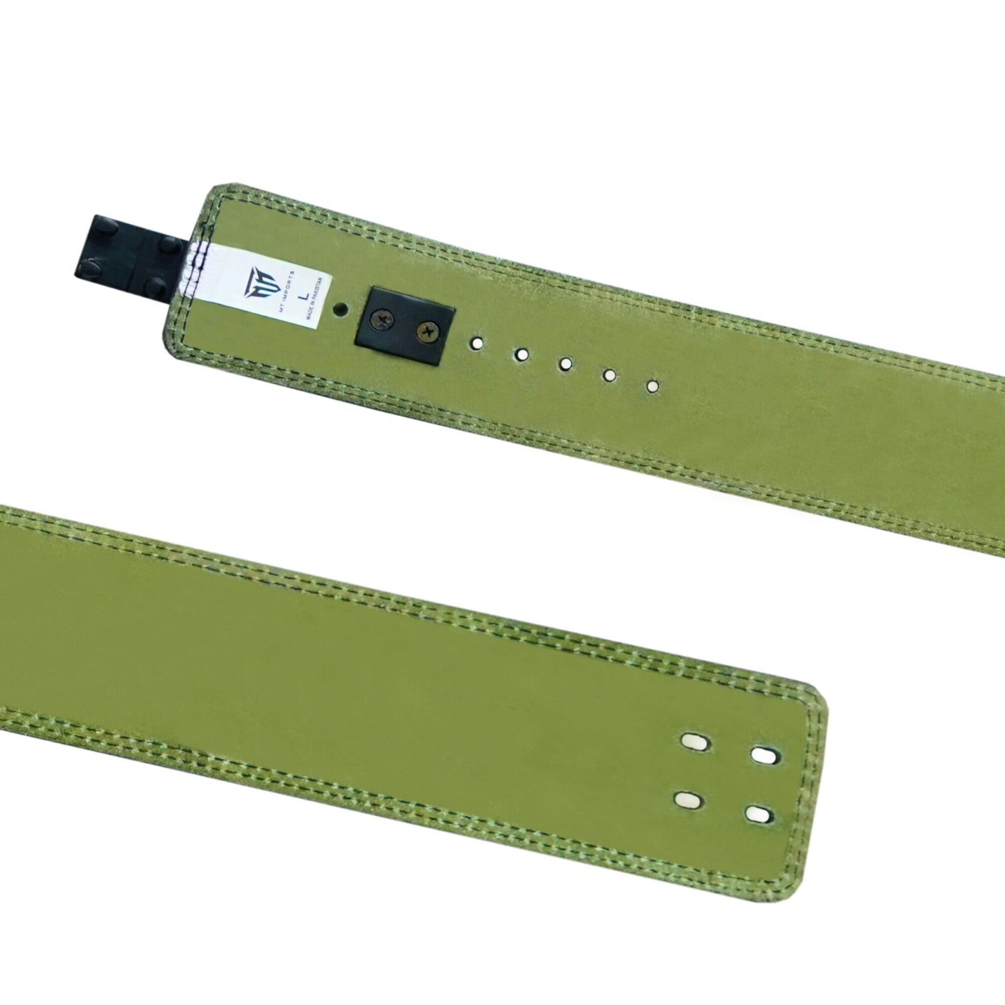MT 10mm Genuine Leather Lever Belt | Premium Powerlifting & Weightlifting Gym Belt for Men & Women