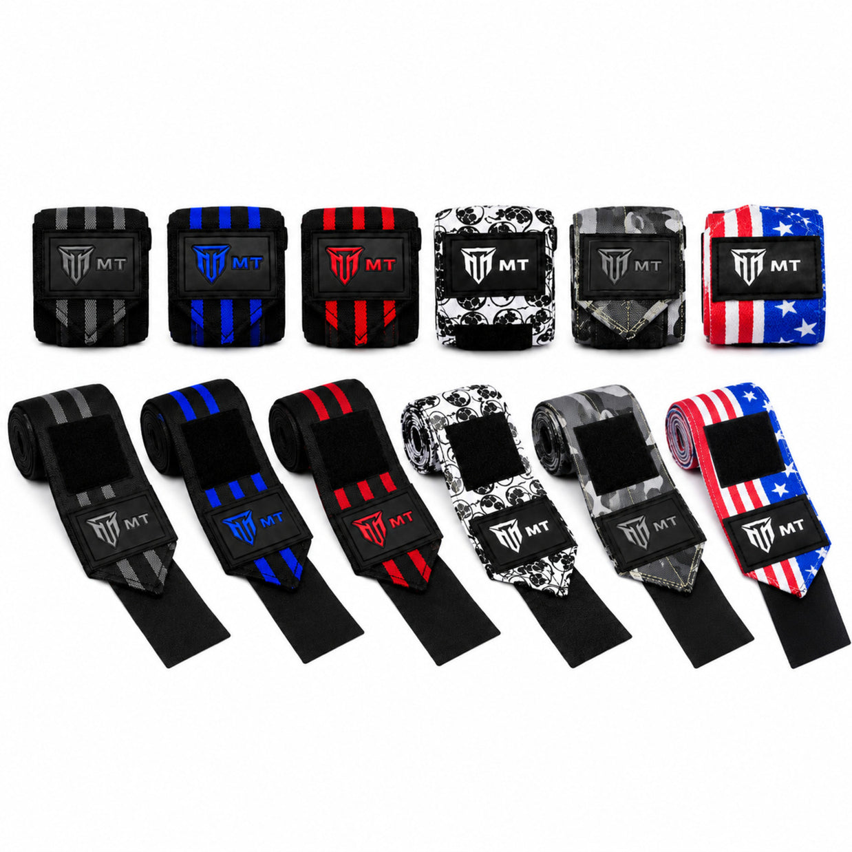MT Ultimate Beast Wrist Wraps | Heavy-Duty Support for Powerlifting, Bench Press & CrossFit