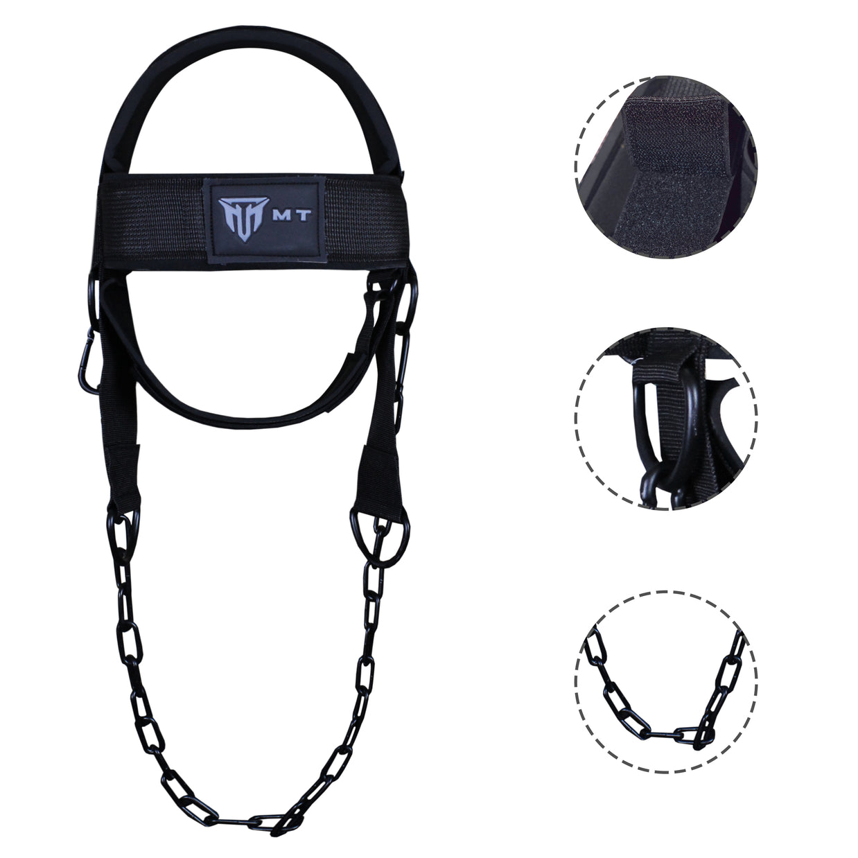 MT double padded head harness for neck training, main photo