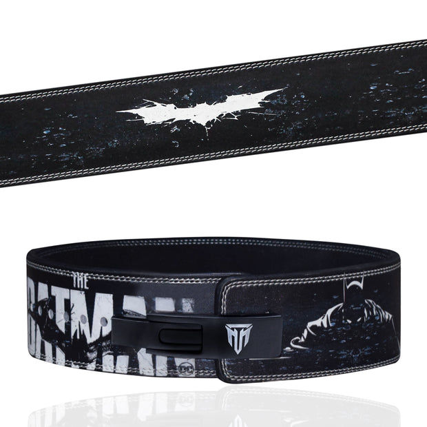 MT 10mm Leather Lever Belt for Weightlifting Powerlifting Strength Training Gym