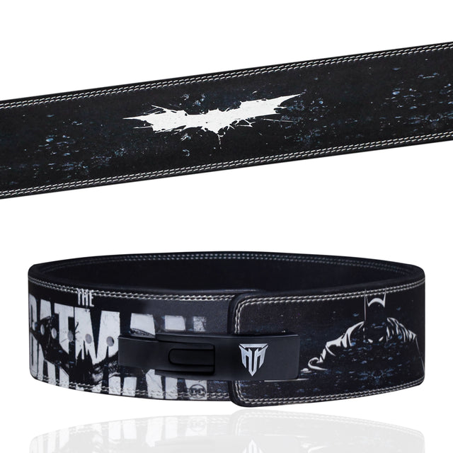 MT Batman Edition 10mm Lever Belt | Limited Edition Powerlifting & Weightlifting Gym Belt