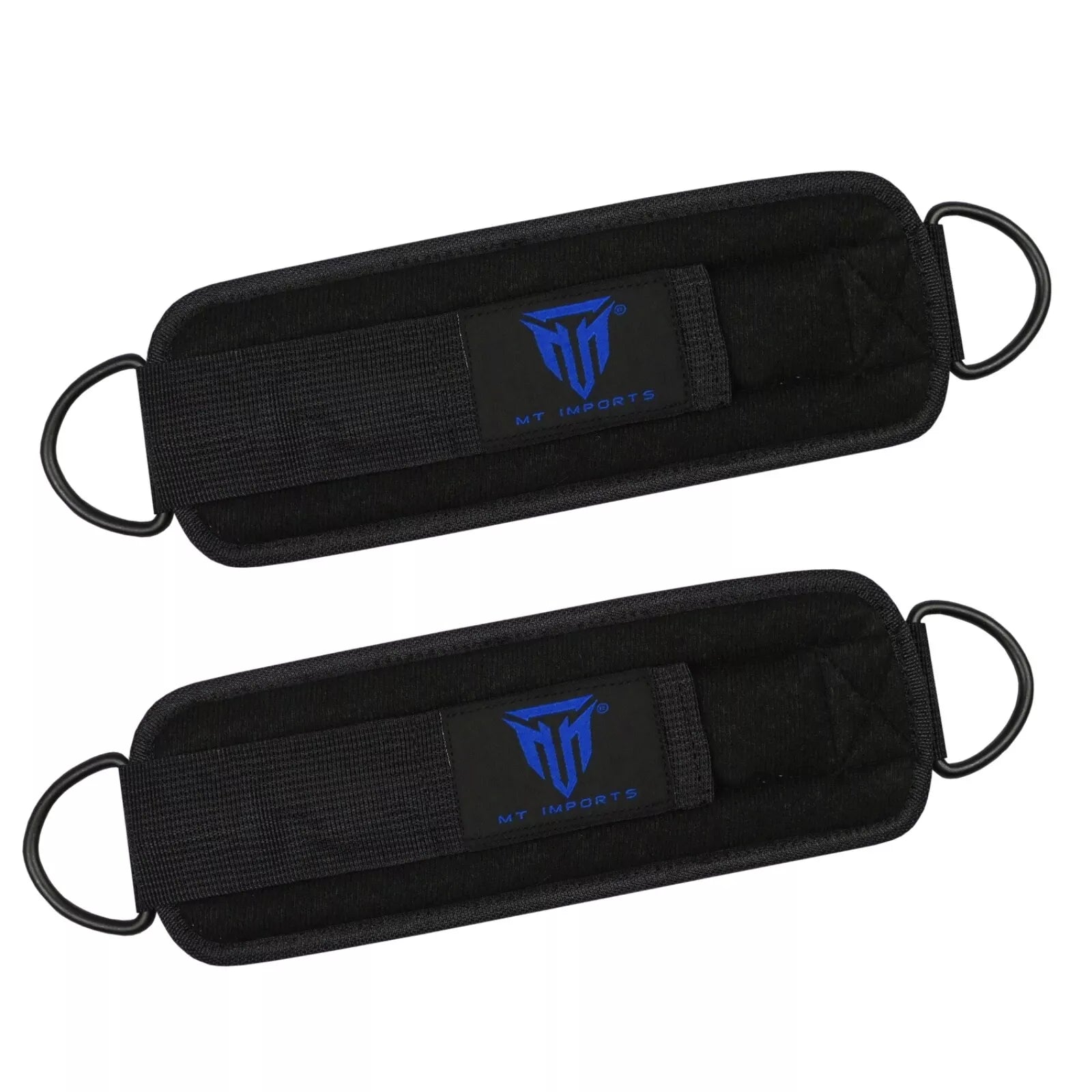 MT D Ring Ankle Strap for Cable Machines, Kickbacks, Glute Workouts - Gym Straps