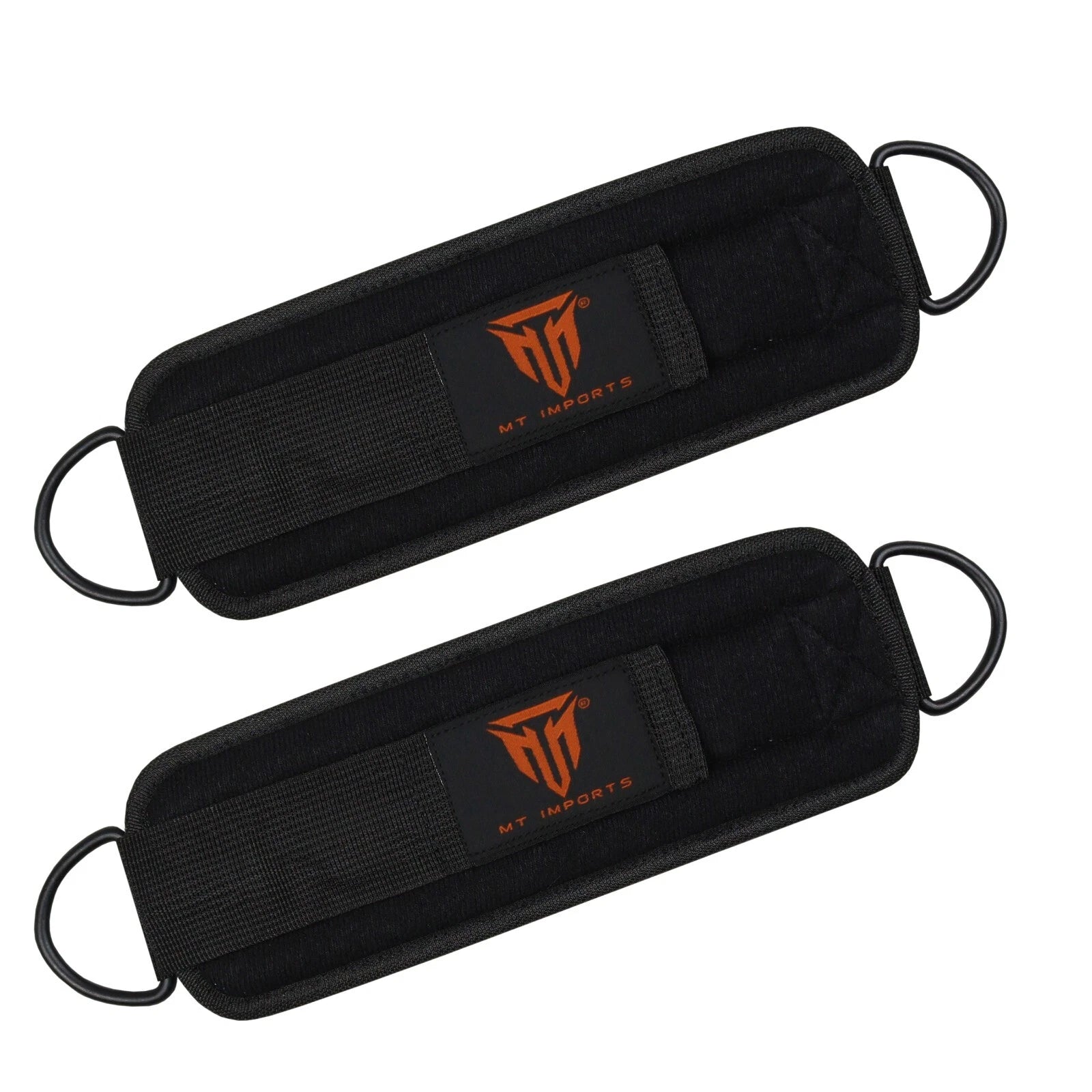 MT D Ring Ankle Strap for Cable Machines, Kickbacks, Glute Workouts - Gym Straps