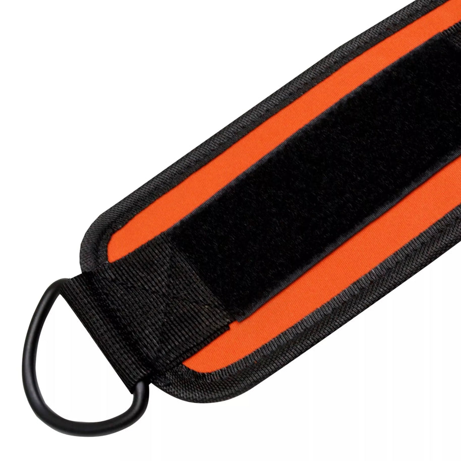 MT D Ring Ankle Strap for Cable Machines, Kickbacks, Glute Workouts - Gym Straps
