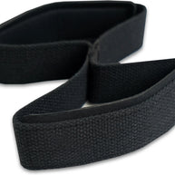 Weightlifting Wrist Strap Figure eight 8 Padded Cuff Gym Deadlift Double Loop MT