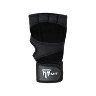 MT Fitness Gym Gloves with Wrist Wraps – Non Slip Neoprene Workout Gloves