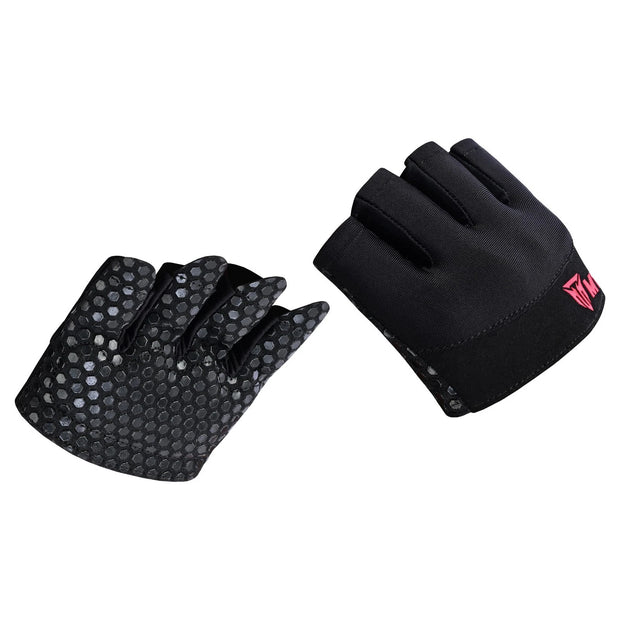 MT Half Finger Gym Gloves for Men & Women | Non-Slip Grip, Breathable Workout