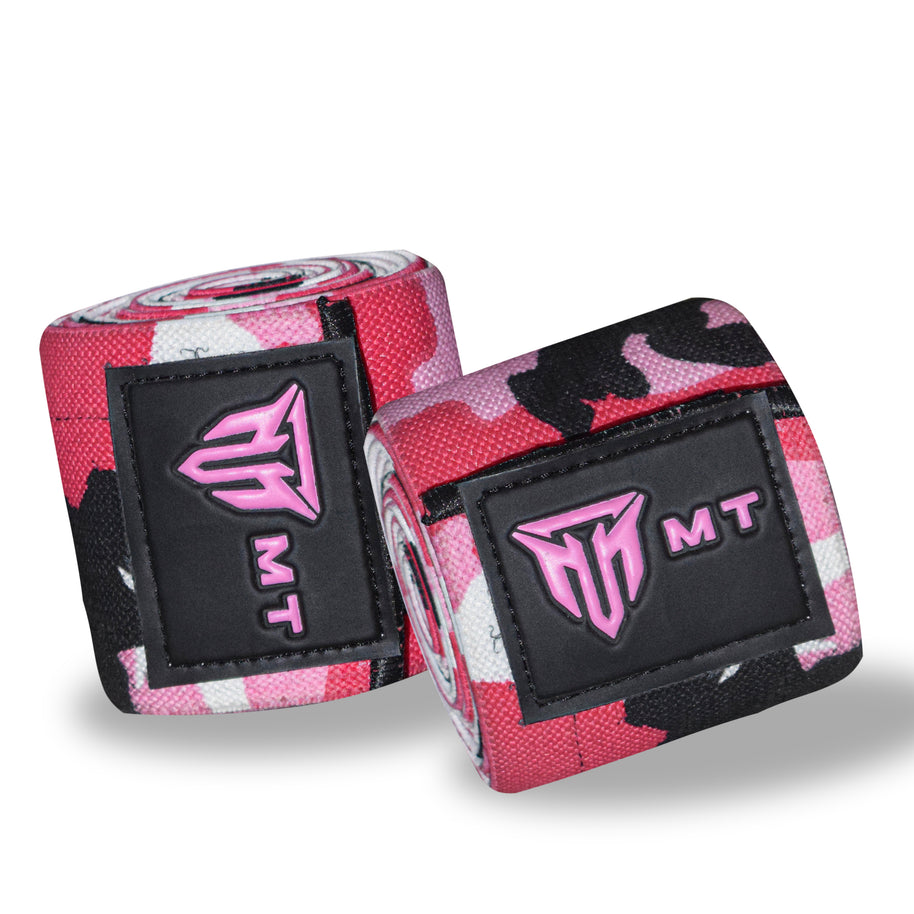 MT Weight Lifting Knee Wraps Fitness Training Straps Power Lifter Gym Men Women