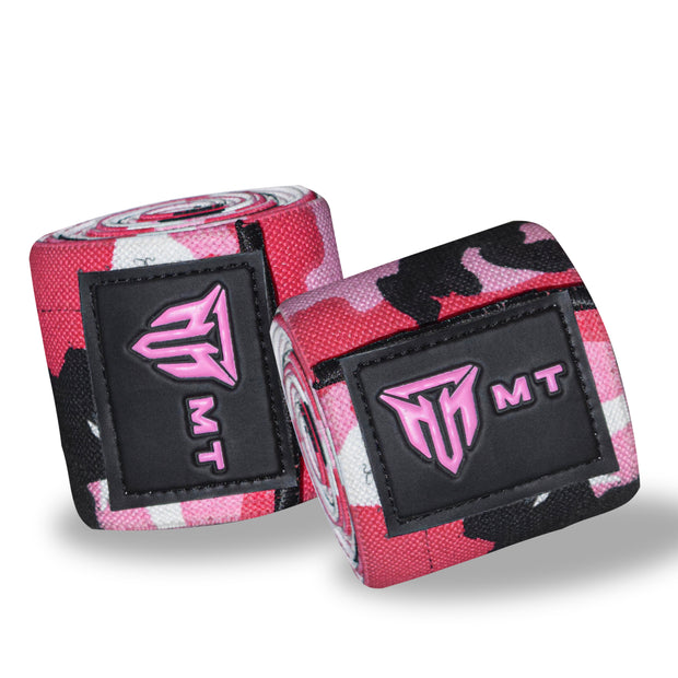 MT Weight Lifting Knee Wraps Fitness Training Straps Power Lifter Gym Men Women