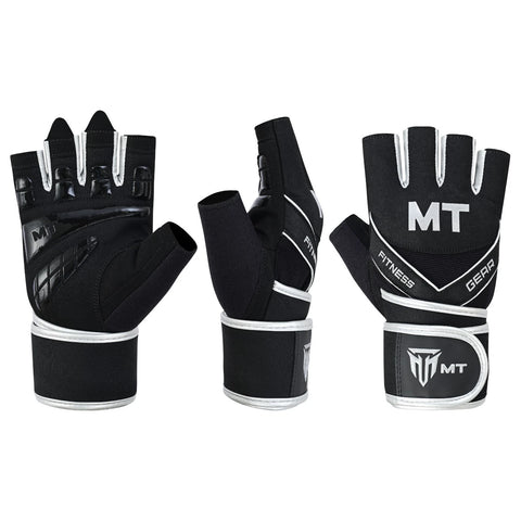 MT Master Gym Gloves | Premium Suede Leather & Neoprene Weightlifting Gloves for Men & Women