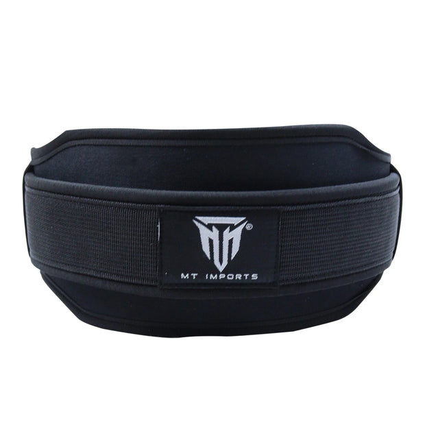 MT Weightlifting Padding Belt | Neoprene Padded Back Support for Deadlifts & Gym Training