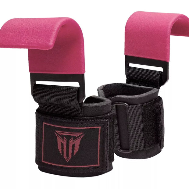 MT Power Lifting Hook Bar | Steel Wrist Hooks for Deadlifts, Pull-Ups & Heavy Weightlifting