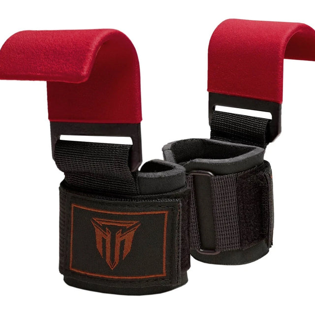 MT Power Lifting Hook Bar | Steel Wrist Hooks for Deadlifts, Pull-Ups & Heavy Weightlifting