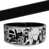 MT Anime 10mm Lever Weightlifting Belt | Limited Edition Anime Print Powerlifting Belt for Gym