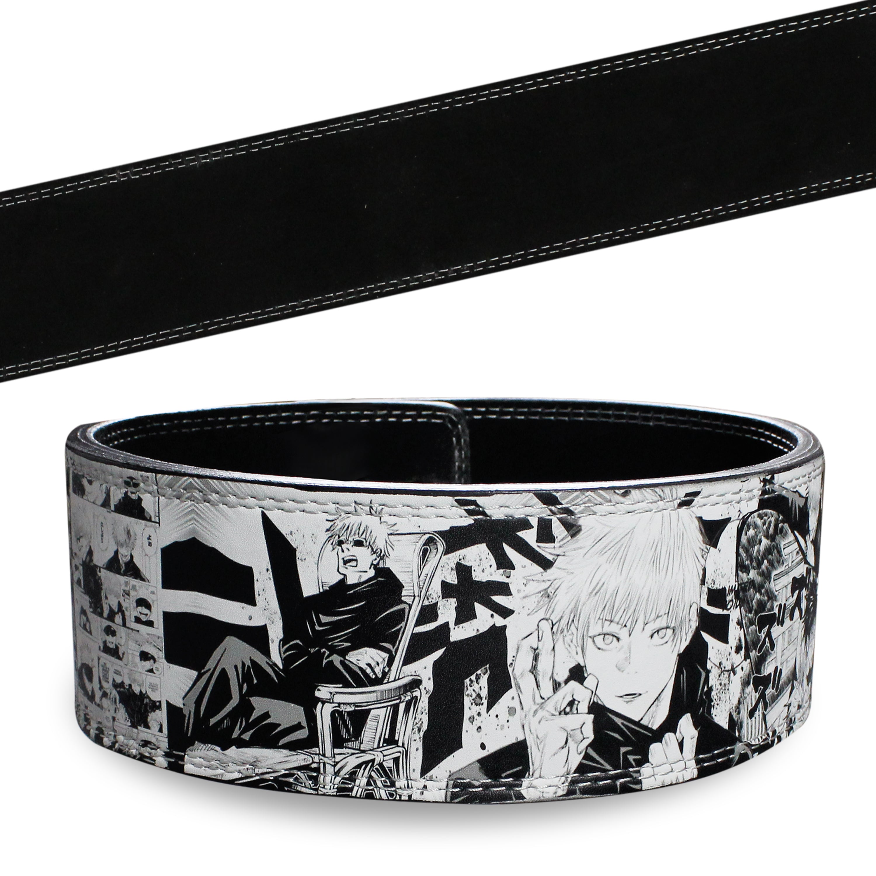 MT Anime 10mm Lever Weightlifting Belt | Limited Edition Anime Print Powerlifting Belt for Gym