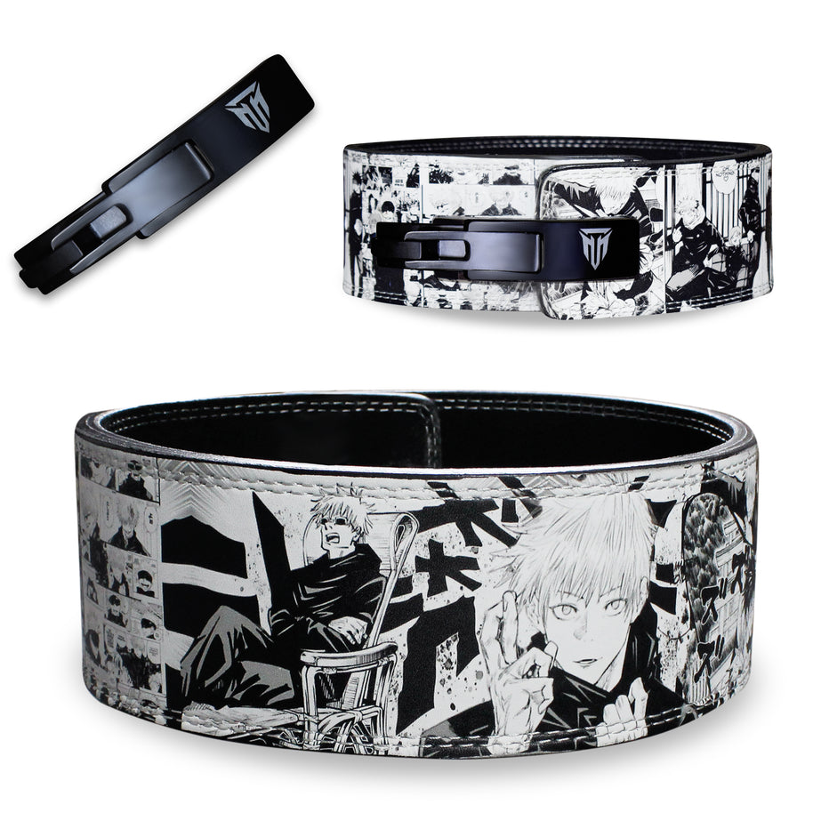 MT Anime 10mm Lever Weightlifting Belt | Limited Edition Anime Print Powerlifting Belt for Gym